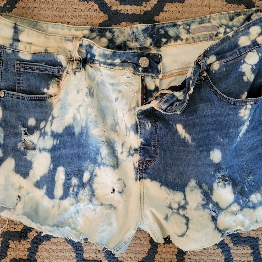 Custom Cutoff High Waist Booty Shorts 26W
